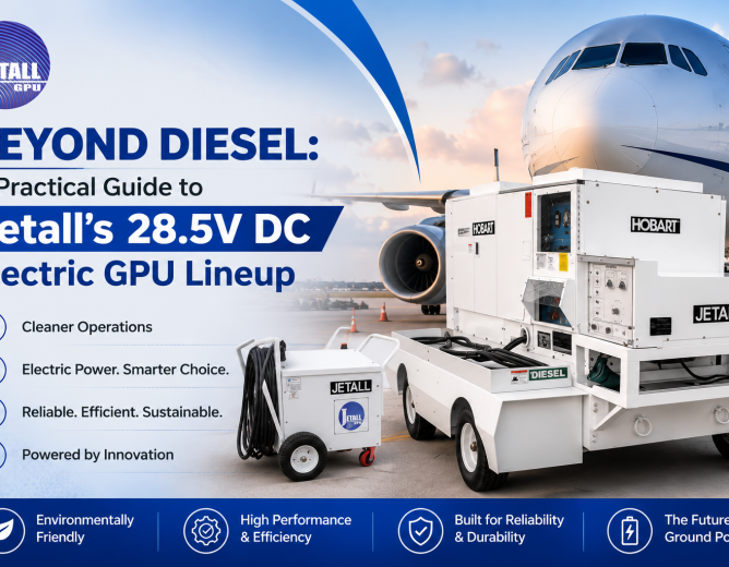 Beyond Diesel: A Practical Guide to Jetall’s 28.5V DC Electric GPU Lineup